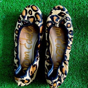 Leopard Sam Edelman flats